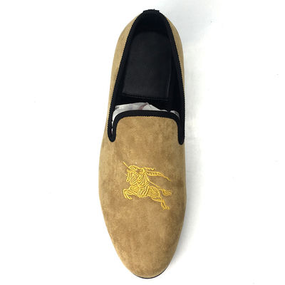 کفش های مخملی مردانه Tassel با کفش بیرونی لاستیکی